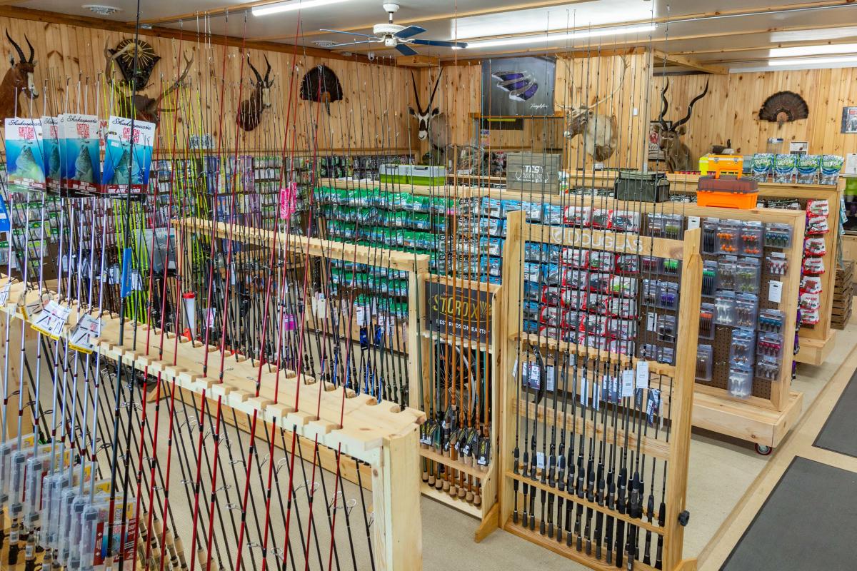 Fishing essentials shop